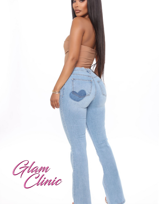 Heart Pocket Jeans