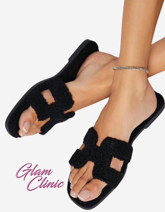 Soft Cozy Warm Plush Slip Ons